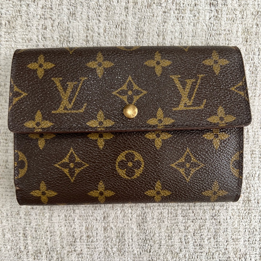 SP0938 Louis Vuitton Monogram Porte Tresor International Wallet